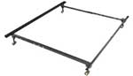 Metal Bed Frame with headboard attachment