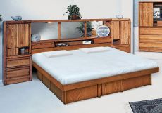 La Jolla Wall Unit Platform Bed