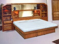 Marathon Wall Unit Platform Bed