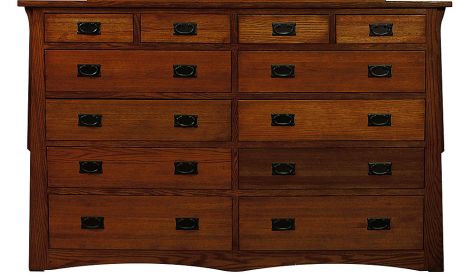 Mission Creek Twelve Drawer Dresser