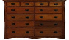 Mission Creek Twelve Drawer Dresser