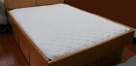 100% Polyester Quilted Mattress Pad Waterbed STYLE 8 #1